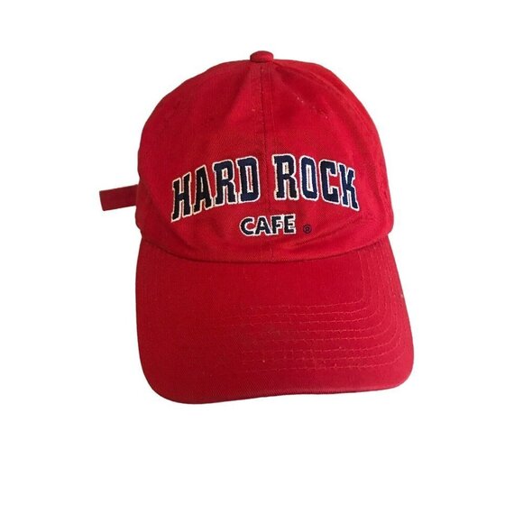 Hard Rock Cafe Other - Hard Rock Cafe Indianapolis Hat Cap Red Embroidered Logo